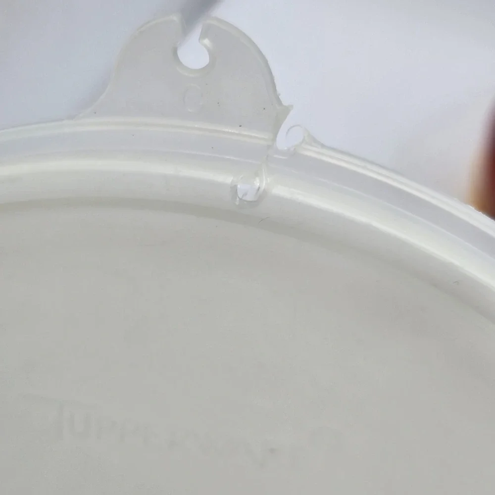 Vintage Tupperware #1405 Harvest Colors Wonder Cereal Bowl - Set Of 2 W Lids